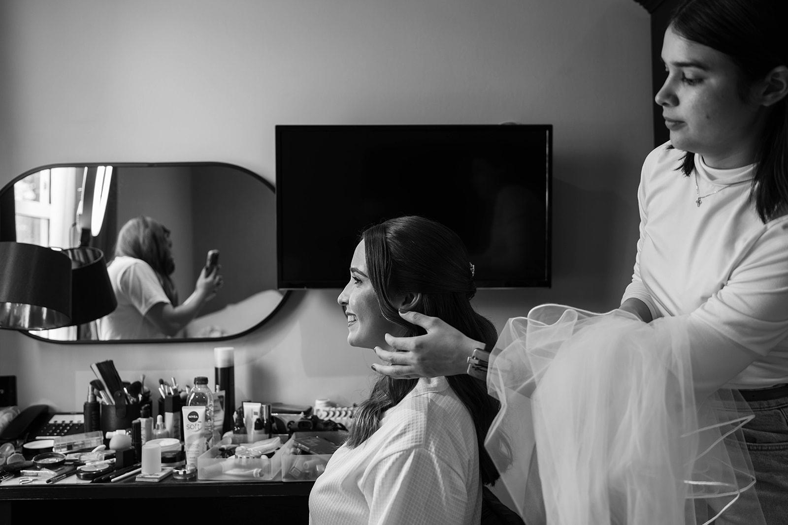 Bridal makeup by Gessica Freire, London